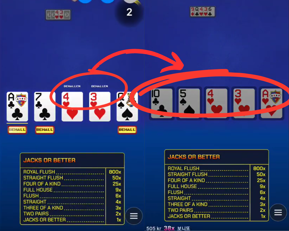 Hur man spelar Video Poker Live